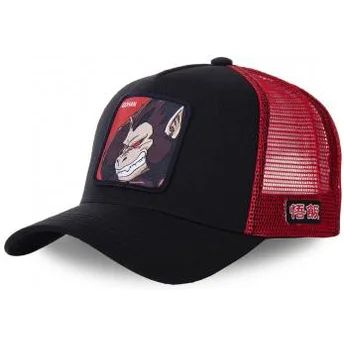 capslab-saiyan-great-ape-sai-dragon-ball-black-and-red-trucker-hat