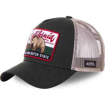 von-dutch-grun-graue-trucker-kappe-california-cal1-new