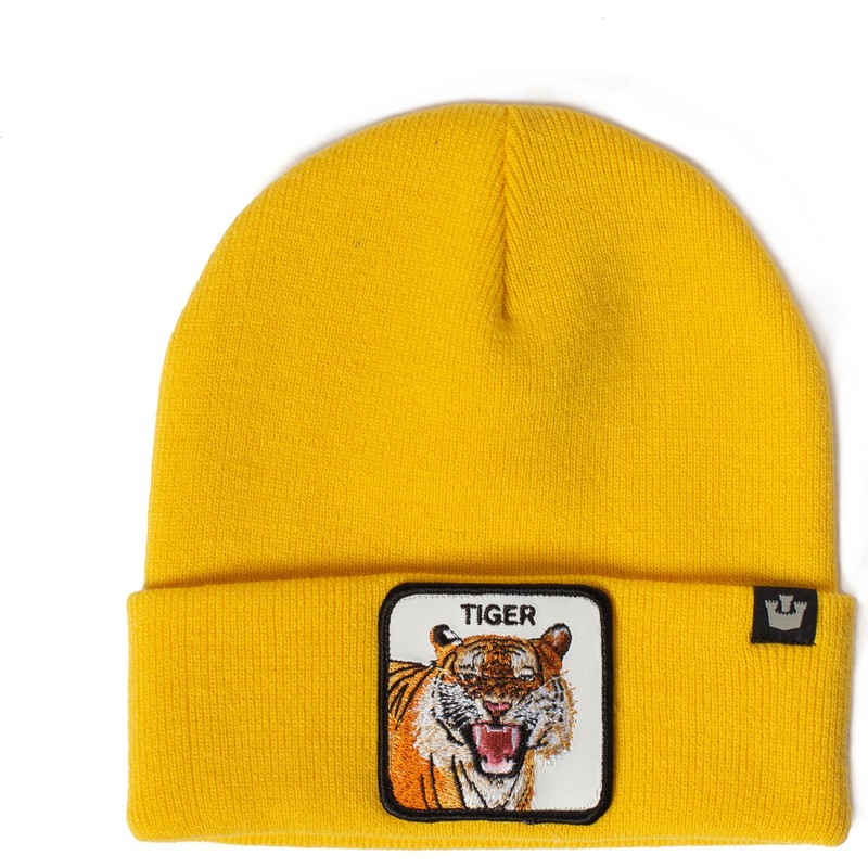 goorin-bros-tiger-mouth-yellow-beanie