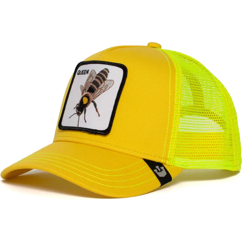 cepice-zaoblena-zluta-snapback-queen-bee-the-farm-goorin-bros