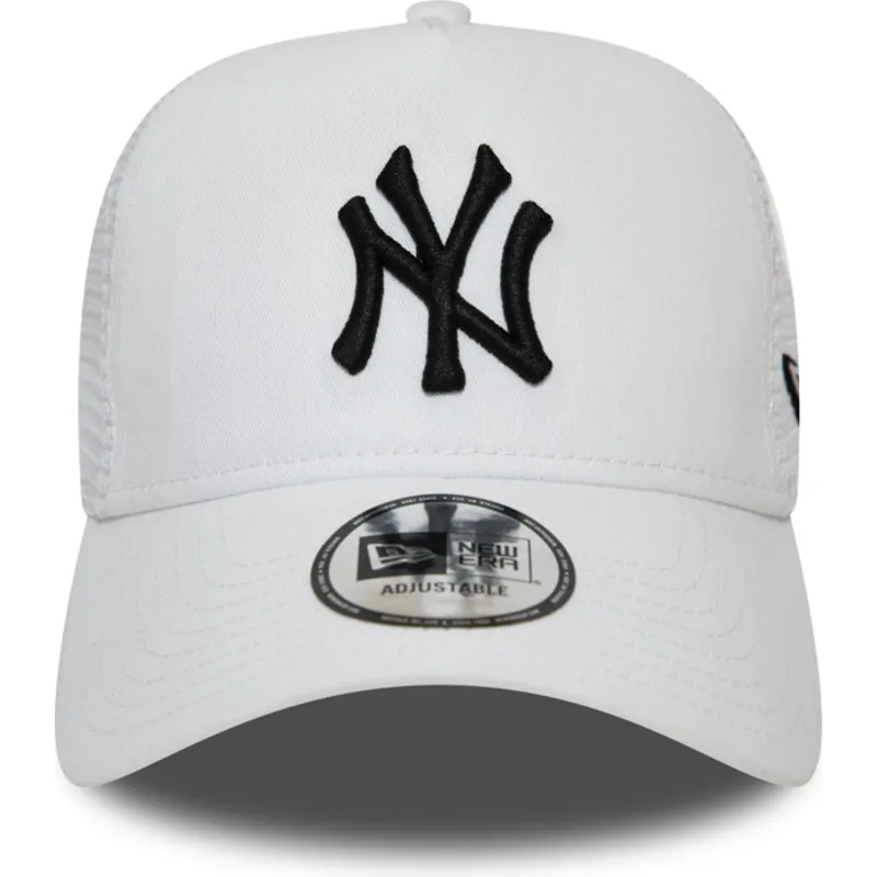 cepice-zaoblena-bila-snapback-essential-a-frame-new-york-yankees-mlb-new-era