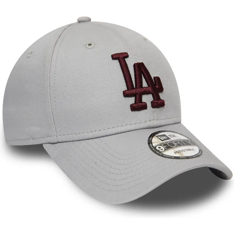 cepice-zaoblena-seda-nastavitelny-9forty-essential-los-angeles-dodgers-mlb-new-era