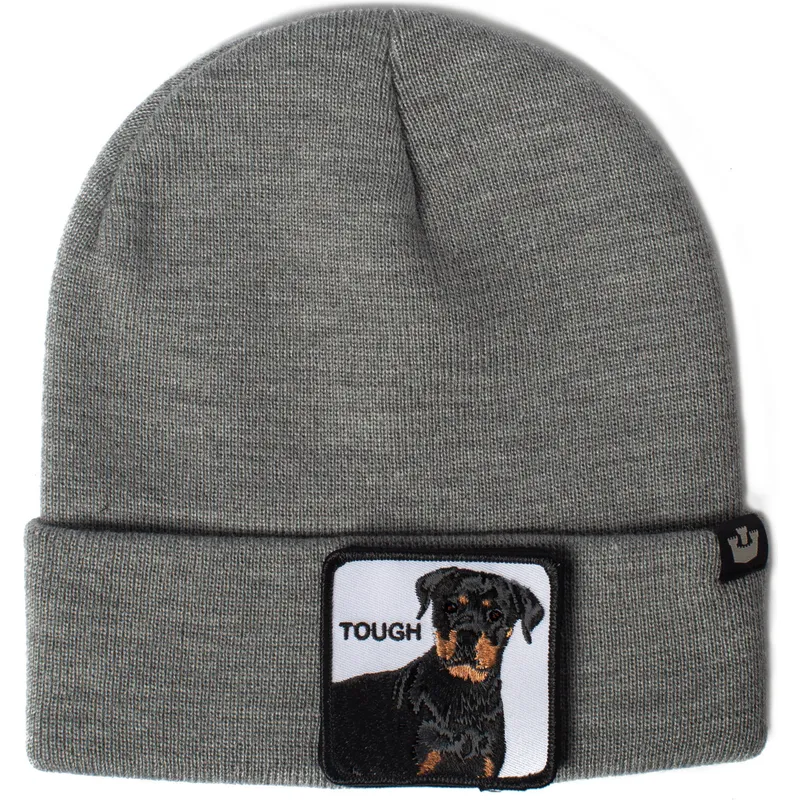 gorro-gris-perro-rottweiler-tough-dog-de-goorin-bros
