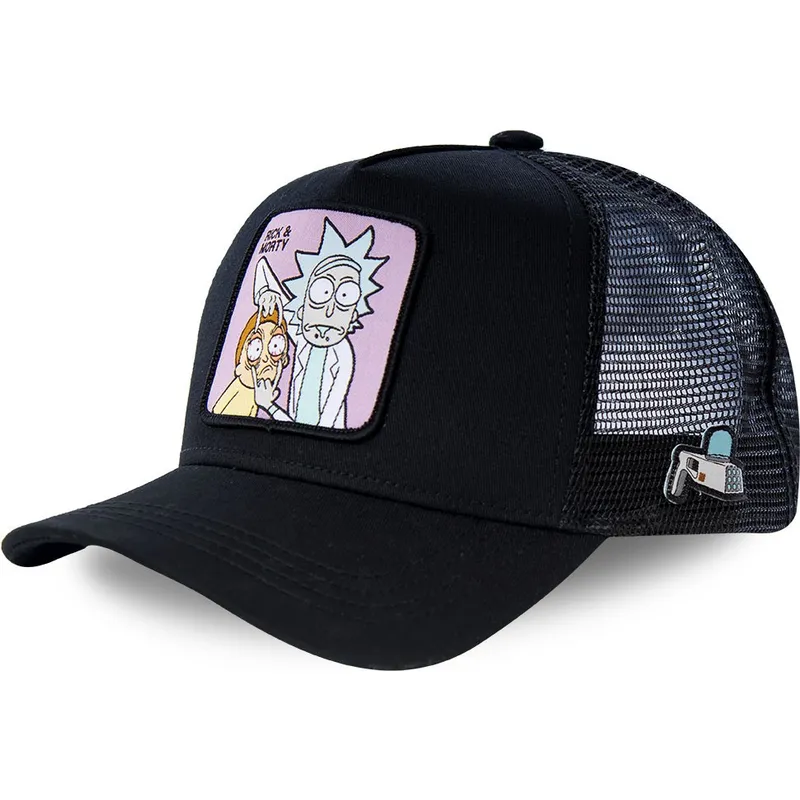 cepice-zaoblena-cerna-snapback-loo1-rick-a-morty-capslab