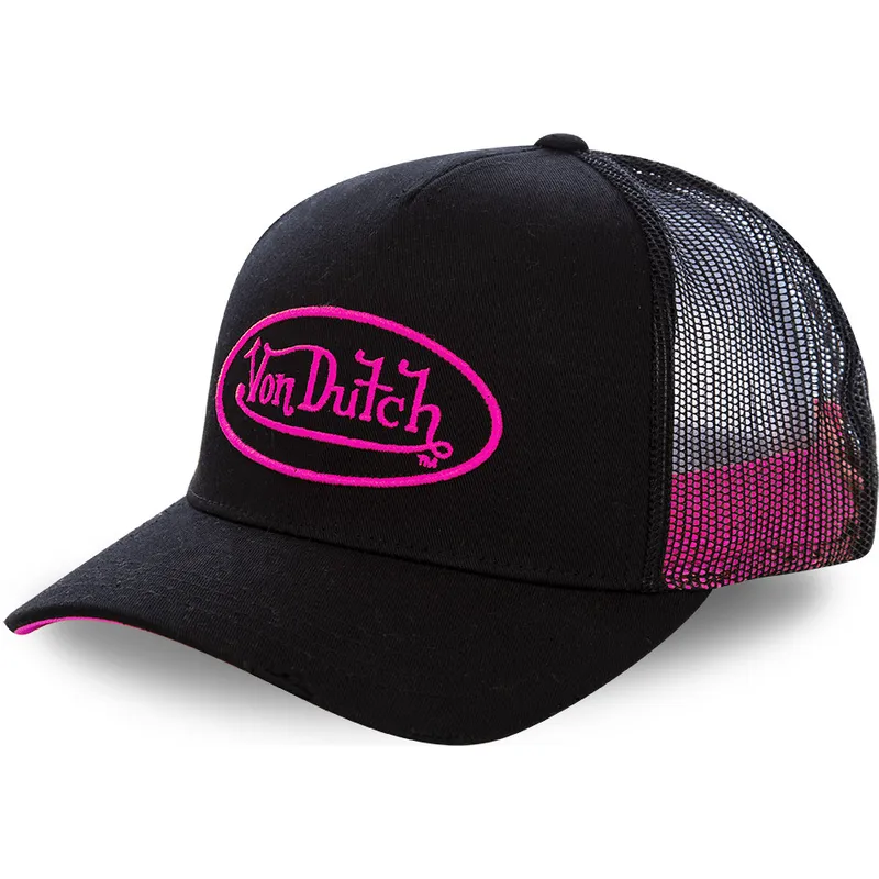cepice-zaoblena-cerna-snapback-rosa-neo-pin-von-dutch