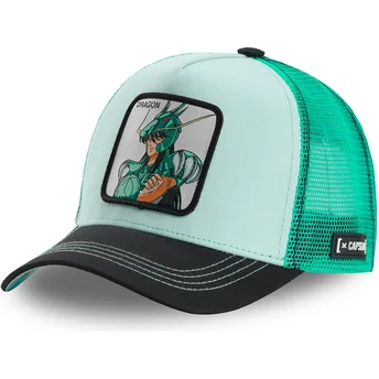 blaue-trucker-kappe-shiryu-drache-dra2-saint-seiya-die-ritter-des-zodiacs-von-capslab