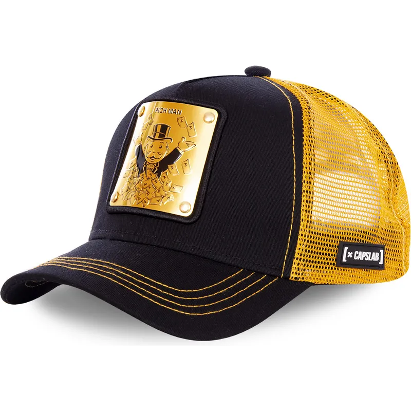 cepice-zaoblena-cerna-snapback-uncle-bif-strycek-pennybags-monopoly-capslab