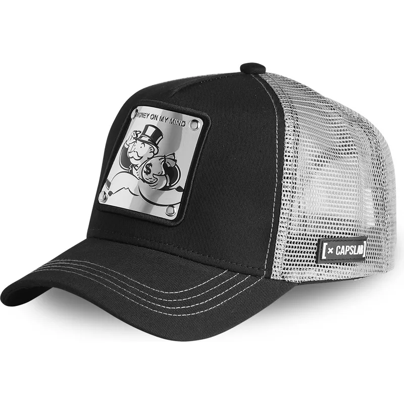 cepice-zaoblena-cerna-snapback-uncle-maille-strycek-pennybags-monopoly-capslab