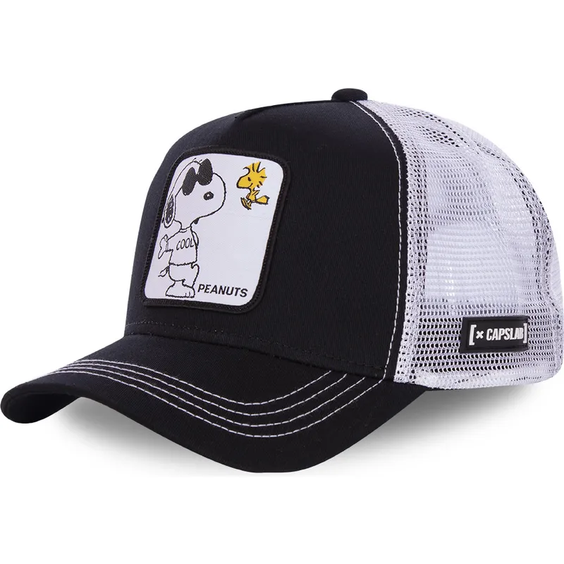 cepice-zaoblena-cerna-snapback-joe-cool-naw1-snoopy-arasidy-capslab