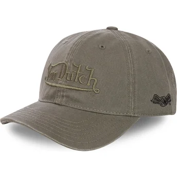 Grön justerbar kurvad keps FORESTNK från Von Dutch
