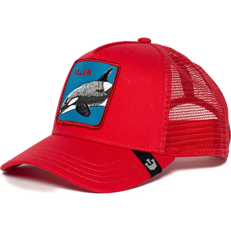 cepice-zaoblena-cervena-snapback-killer-whale-the-farm-goorin-bros
