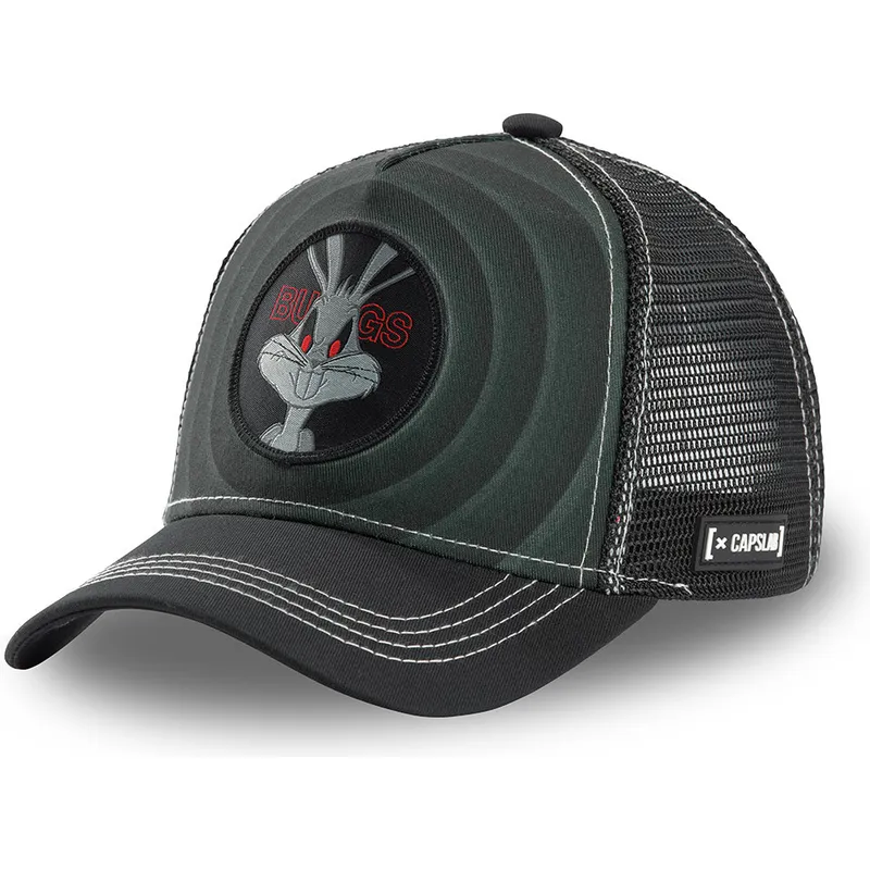 cepice-zaoblena-cerna-snapback-bullseye-color-rings-loo-bug2-bugs-bunny-looney-tunes-capslab