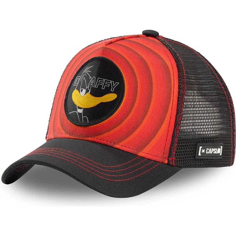 cepice-zaoblena-cervena-snapback-bullseye-color-rings-loo-daf1-kacer-duffy-looney-tunes-capslab
