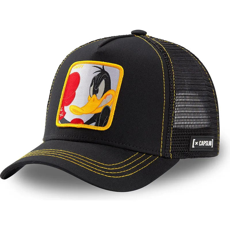 cepice-zaoblena-cerna-snapback-loo-duk2-kacer-duffy-looney-tunes-capslab