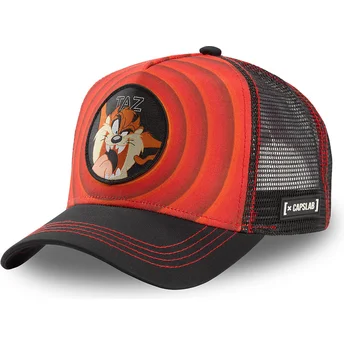 cepice-zaoblena-cervena-snapback-tasmansky-cert-looney-tunes-capslab