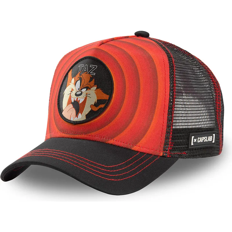 cepice-zaoblena-cervena-snapback-tasmansky-cert-looney-tunes-capslab cepice-zaoblena-cervena-snapback-tasmansky-cert-looney-tunes-capslab