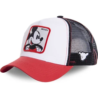 cepice-zaoblena-bila-snapback-pro-deti-kidmic4-mickey-mouse-disney-capslab