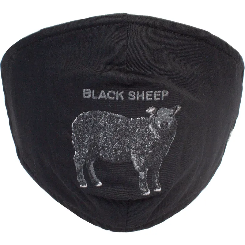 rousky-a-ochrana-cerna-mascarilla-reutilizable-sheep-rock-the-farm-goorin-bros