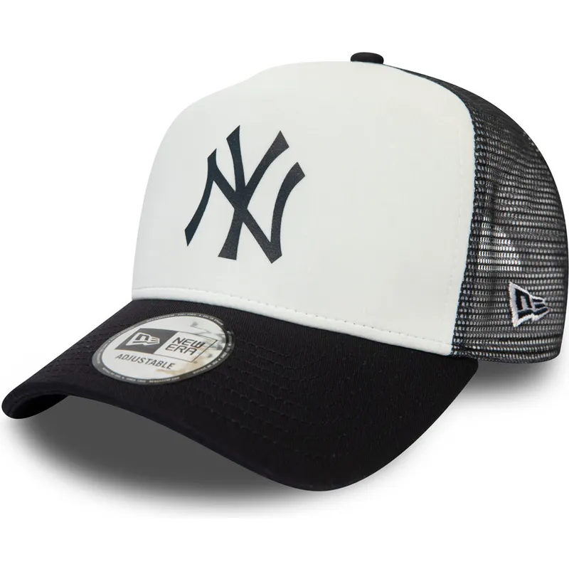 vit-och-marinbla-trucker-keps-team-colour-block-a-frame-fran-new-york-yankees-mlb-av-new-era
