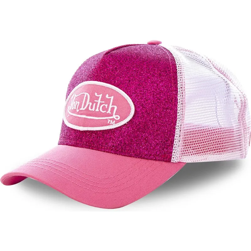 cepice-zaoblena-ruzova-snapback-pin-von-dutch