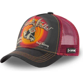 Cap zaoblená gray snapback Bugs Bunny Looney Tunes Capslab