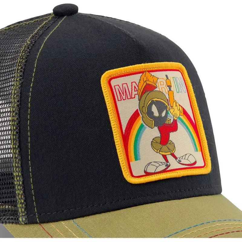 cepice-zaoblena-cerna-snapback-loo-mar1-marvin-martan-looney-tunes-capslab