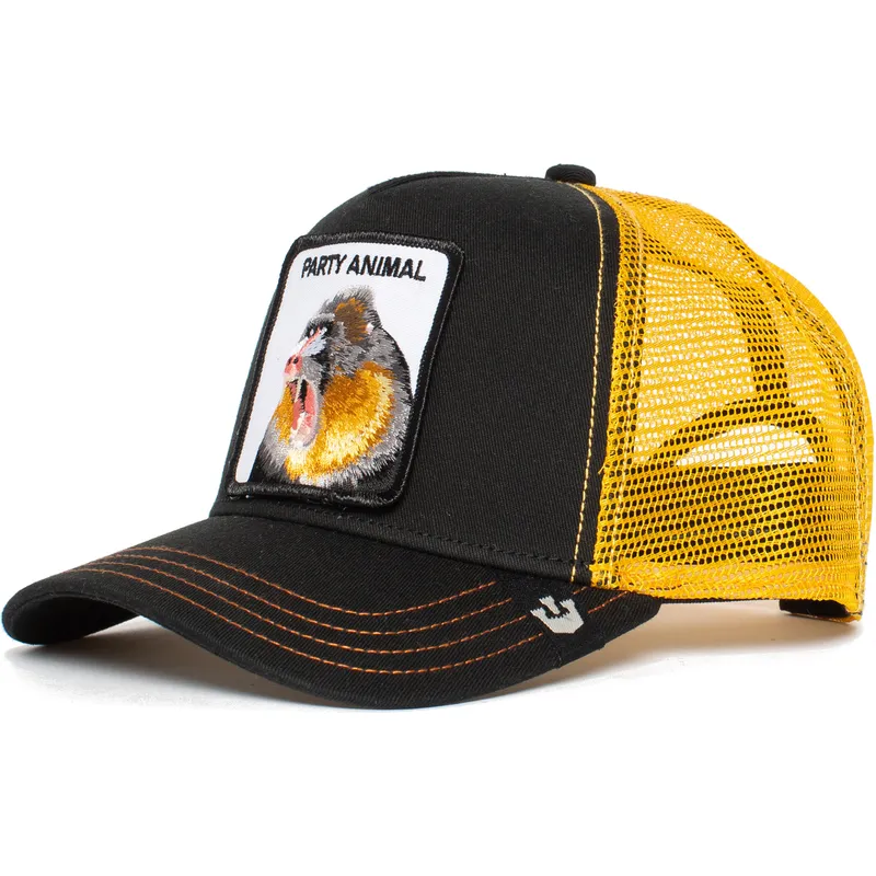 cepice-zaoblena-cerna-snapback-party-animal-the-farm-goorin-bros cepice-zaoblena-cerna-snapback-party-animal-the-farm-goorin-bros