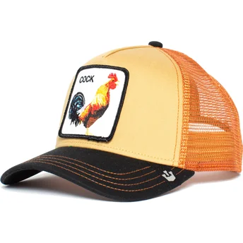 cepice-zaoblena-oranzova-snapback-a-doodle-doo-the-farm-goorin-bros