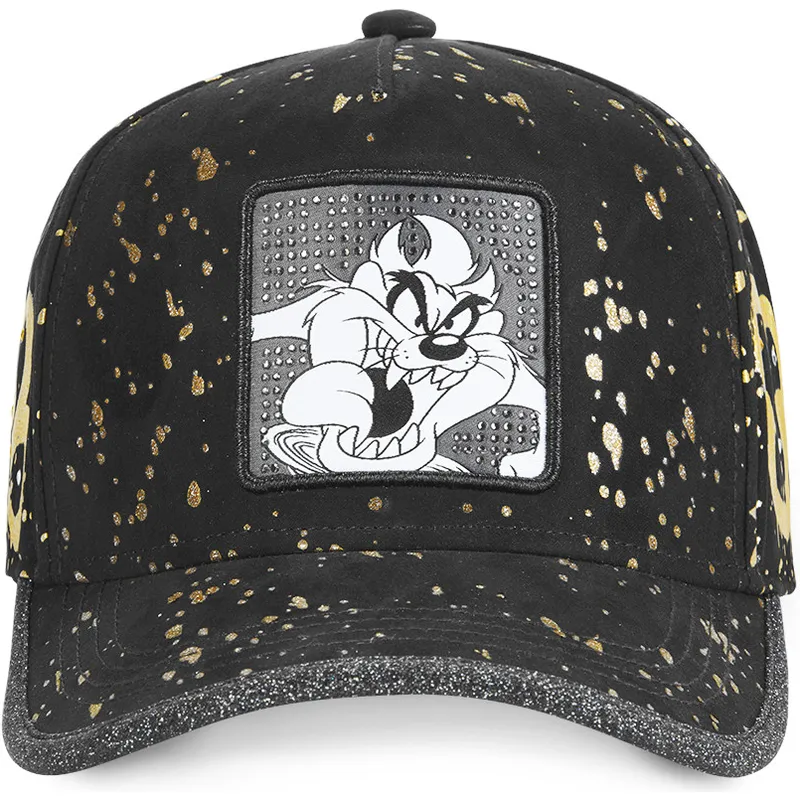 cepice-zaoblena-cerna-nastavitelny-tasmansky-cert-looney-tunes-capslab