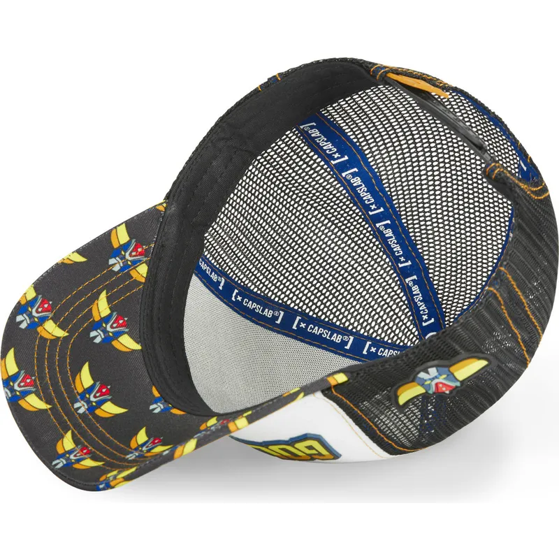 cepice-zaoblena-bila-snapback-goldorak-msk1-ufo-grendizer-robot-grendizer-capslab