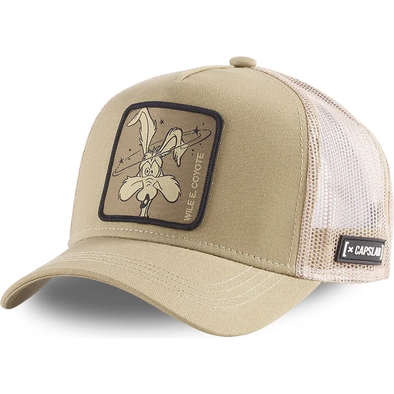 cepice-zaoblena-zadne-zvire-hneda-snapback-coyote-loo-coy1-looney-tunes-kojot-looney-tunes-capslab