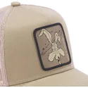 braune-trucker-kappe-coyote-loo-coy1-looney-tunes-von-capslab