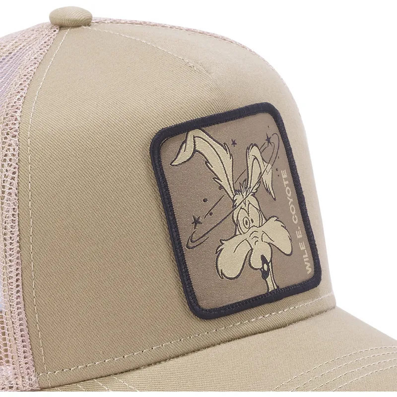 cepice-zaoblena-zadne-zvire-hneda-snapback-coyote-loo-coy1-looney-tunes-kojot-looney-tunes-capslab