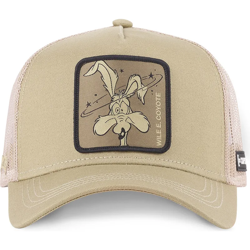cepice-zaoblena-zadne-zvire-hneda-snapback-coyote-loo-coy1-looney-tunes-kojot-looney-tunes-capslab
