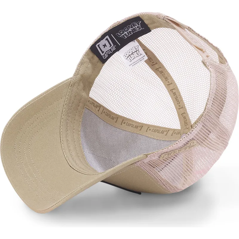 braune-trucker-kappe-coyote-loo-coy1-looney-tunes-von-capslab