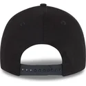 9forty-snapback-kappe-mit-gebogenem-schirm-in-schwarz-los-angeles-dodgers-mlb-new-era
