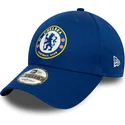 blaue-gebogene-snapback-kappe-9forty-chelsea-football-club-von-new-era