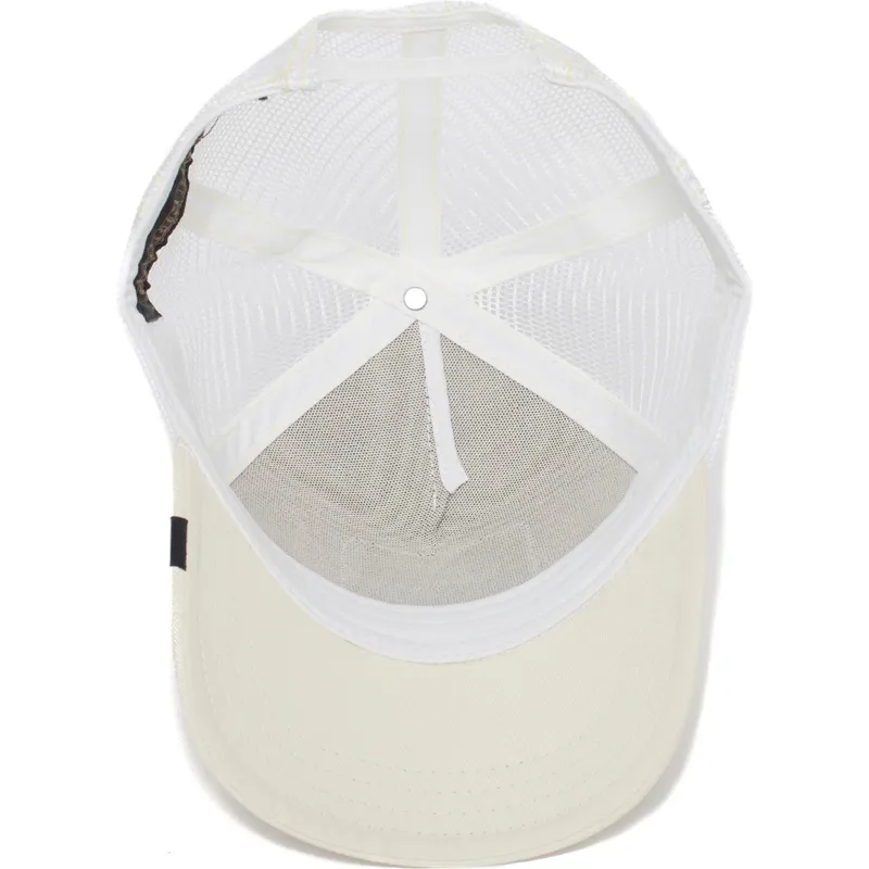 cepice-zaoblena-bila-snapback-queen-bee-the-farm-goorin-bros cepice-zaoblena-bila-snapback-queen-bee-the-farm-goorin-bros