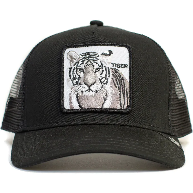 cepice-zaoblena-cerna-snapback-silver-tiger-the-farm-goorin-bros cepice-zaoblena-cerna-snapback-silver-tiger-the-farm-goorin-bros