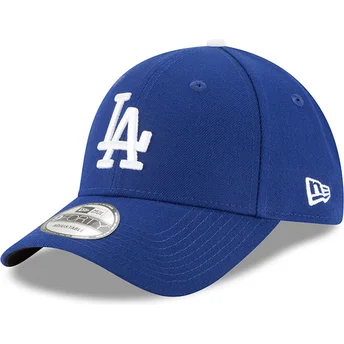 Blaue verstellbare gebogene Kappe 9FORTY The League der Los Angeles Dodgers MLB von New Era