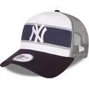 weiss-blaues-a-frame-retro-trucker-cap-der-new-york-yankees-mlb-von-new-era
