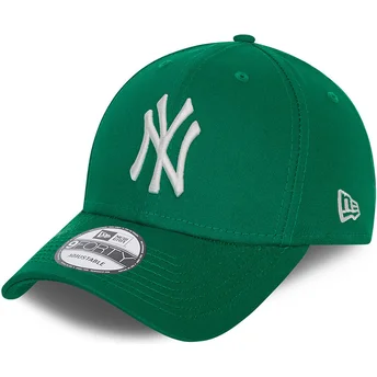 cepice-zaoblena-zelena-nastavitelny-9forty-league-essential-new-york-yankees-mlb-new-era