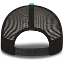 grune-trucker-kappe-mit-schwarzem-logo-a-frame-summer-city-der-los-angeles-dodgers-mlb-von-new-era