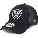 cepice-zaoblena-cerna-nastavitelny-9forty-mesh-underlay-las-vegas-raiders-nfl-new-era