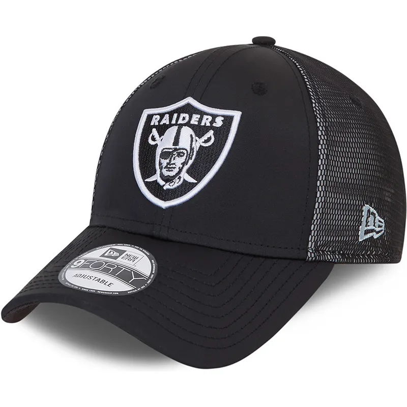 cepice-zaoblena-cerna-nastavitelny-9forty-mesh-underlay-las-vegas-raiders-nfl-new-era