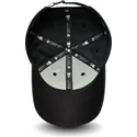 new-era-new-york-yankees-mlb-9forty-stack-logo-verstellbare-schwarze-kappe-mit-gebogenem-schirm