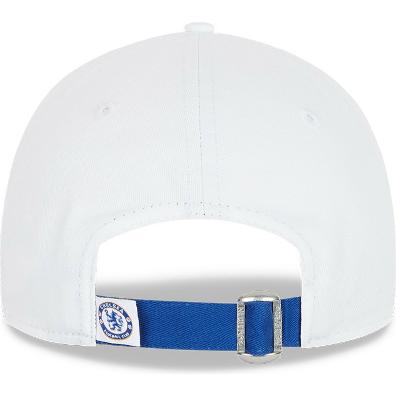 new-era-curved-brim-9forty-cotton-wordmark-chelsea-football-club-white-adjustable-cap