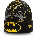 cepice-cerna-pro-deti-cuff-knit-paint-splat-new-era