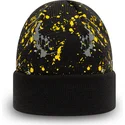 cepice-cerna-pro-deti-cuff-knit-paint-splat-new-era