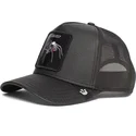 schwarze-trucker-kappe-spinne-deadly-encounter-the-farm-von-goorin-bros
